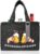 Ipow Men’s Handbag Beer Bottle Bag with Bottle Opener, Bottle Carrier 6 Bottles Capacity, High-Quality Felt, Wonderful Gift for Men, Dad, Son, Boyfriend (Grey (with Hand))