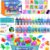 Dreamon Magic Water Gel Toy Kit, DIY 3D Magic Water Gel Toy, Aqua Gelz Set with 22 Colours & 16 Shapes, Creative Toy Gift for Children from 3+, Boys and Girls