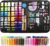 GOEDCH 230 Pieces Sewing Kit Basic Equipment: Multilayer Sewing Accessories Set with 43 Spools of Thread, Premium Gift Sewing Kit for Beginners, Sewing Kit Set for Household, Travel, Sewing Work