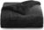 BEDSURE Cuddly Sofa Blanket, Black, Warm Sherpa Sofa, Throw Blanket, Thick Sofa Blanket, Couch Blanket, 150 x 200 cm, XL, Fluffy Blanket for Couch