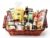 Gift Basket / Gift Basket Delicatessen Galactic with Pasta, Sauces, Oil, Vinegar Cream, Mustard, Syrup, Chocolate, Good as: Gift Basket for Customers, Anniversary Gift Basket or Gift Basket Luxury