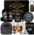 40th Birthday for Men, Vintage 1986 Birthday Gifts Men, 40th Birthday Gift Box with Whisky Stones, Cup, Socks, Keyring, Candle & Card, Gift for Husband, Dad, Boyfriend