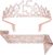 Abeillo 15th Birthday Crown, Birthday Sash 15 Years Girl, 15th Birthday Crown and Sash, It’s My 15th Birthday Crown for 15 Years Girls Party Gift Birthday Decoration