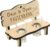 Spruchreif PREMIUM QUALITÄT 100% EMOTIONAL Schnapps bench with engraving, schnapps bench for parents, schnapps plate with 2 glasses, gifts for grandparents, break bench for grandma and grandpa, gift grandparents.