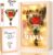 TUZELIYA Mum Gift Box, LED Fairy Lights, Test Tube, Birthday Gift for Mothers, Money Gift, Wooden Box with Engraving Glück ist elne Mama wo dich zu haber, Thank You Gift, Mother’s Day