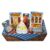 Wurstbaron® Gift Basket Salami Classic Sausage Basket with Salami and Snacks with Approx. 600 g