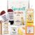 TUZELIYA Gifts for Cat Lovers – Cute Cat Gift Set with Cat Drinking Cup Cat Socks Scented Candle Birthday Gift for Women Girlfriend Girls