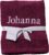 KIDDI-MEDIA Hand Towel Guest Towel 50 x 100 cm Bordeaux 100% Cotton