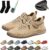 Montela Trainers, Comfortable & Painless Orthopaedic Trainers, Comfortable Supportive Leather Shoes, Waterproof Barefoot Shoes