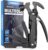 Pocket Knife Multitool 12 in 1 Folding Knife with Pliers, Saw & Hammer