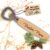Bottle Opener Made of Pine Bester Papa