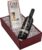 The Wine Guys Gift Set „Rustico“ with Wine and Salt Pastries in a Great Gift Box Gift Set with Elegant Red Wine from Sicily (1 x 0.75 L) and Fine Breadsticks from Italy
