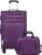 Coolife Medium Trolley Fabric Case 66 cm and 1 Large Shoulder Bag
