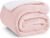 Bedsure Sherpa Cuddly Blanket, Fluffy 150 x 200 cm, Sofa Blanket, Pink