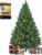 SONGMICS Artificial Christmas Tree 150 cm with Lighting