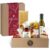 Pasta Vibes – Italian Gift Basket for Men & Women | Pasta Gift Set for Men & Women | Delicatessen Gift Idea for Birthday, Christmas, Date Night („Herzlichen Glückwunsch“ Banderole)