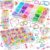 DazzBoom Make Your Own Bracelets, 2 Boxes Jewellery Crafts Girls, DIY Bracelets DIY Craft Set, Colourful Beads for Threading Gifts Girls 5 7 9 10 Years