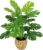 Monstera Artificial Plant in Pot 46 cm Artificial Split Philo Plant Leaf Plant Silk Flowers Plants Decorative Plant Green Plant Silk Plant Indoor Plant Artificial Flower Decoration Office Plant