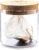 Amoroses Bijou – Eternal Stabilised Rose with 24 Carat Gold-Plated Goblet in Glass Jar Gift Idea