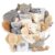Newborn Gift Set for Birth with Baby Blanket and Wooden Rattle