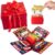 DIY Explosion Box, Surprise Box, Creative Gift Box for Sweets, Surprise Box, Birthday, Gifts for Women, Men, Children, Special Days Money Gift (Red)