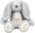 Birth Gift Baby Boys & Girls Rabbit Cuddly Toy Personalised with Name & Birth Data I 34 cm I Gift Idea for Birth I Christening