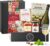 Wein-Präsentkörbe – Italia-Geschenkkorb mit Prosecco DOC und italienischem Delkia-Essen, Geschenkkorb mit italienischen Spezialitäten für Männer und Frauen zum Geburtstag, Weihnachten, mit Weihnachtsgrußbandole