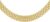 CARISSIMA 9ct Yellow Gold Bismark Necklace of Length 43cm
