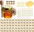 Ahhute Small Honey Jars, Honey Jar with Honey Spoon, Pack of 60, 45 ml