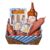 WURSTBARON® Fiery Snack Basket – Hot Salami & Sausage Specialities Gift Set – Chorizo Extra Spicy Bearroot Salami, Bloodroot Salami & Snack Selection – Gift Box for Men & Gourmets