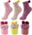 Jarseen 2 Gift Box Cuddly Socks Soft Comfortable Warm Fluffy House Socks for Women Girls Christmas Socks Valentine’s Day Gift