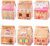 SULOLI Pack of 24 Christmas Gift Boxes, Gift Wrapping, Candy Boxes, Kraft Paper Candy Box with Hemp Rope for Christmas Party Gifts Decoration