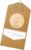 Joli Coon Du wirst Opa Wooden Disc with Folding Envelope and Seal Sticker