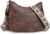 APHISON Small Crossbody Bag with Wide Strap Shoulder Bag Women’s Vegan Leather Coffee Handbag Bag with Removable Shoulder Strap Card Slot Travel Bag