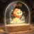 Personalised Night Light for Baby & Children – Lion (004.05.01) – Personalised Gifts Baby – Gift for Birth, Christening Gift Girl Boy Baby Gifts