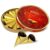 Roshen Chocolate Gift Box 10 Individually Wrapped Chocolate Icing 12oz Perfect for Birthdays, Special Occasions and Gifts, Classic Sweet Treats in a Bright Red Box