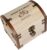 True Statements Personalised Treasure Chest with Engraving & Lock – Wedding Gift for Bride and Groom – Money Gift Packaging Wedding – Memory Box Treasure Chest – Wood, 14.5 x 11.5 x 13 cm