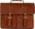 Time Resistance Leather Briefcase – Handmade in Italy from Full Grain Leather – Messenger Bag Satchel Bag – Laptop Bag