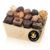 ePralinchen Handmade Belgian Luxury Chocolates, Winter Edition 500 g, Winter Praline Mix with Speculatius, Coffee, Nougat and Much More, Without Alcohol, Delicious Chocolate Made in Belgium