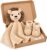 Livella Cuddly Toy Lion with Socks – Cuddly Toy Made from 100% Organic