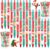 Pack of 30 Christmas Ballpoint Pens, Christmas Gadget Christmas Bauble Snowman Santa Claus Pen Set Guest Gift Christmas School Stationery Family Fillers Small Christmas Gifts