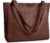 befen Genuine Leather Handbag Women’s Large Shopper Bag with 14 Inch Laptop Compartment, Fashion Leather Tote Bag School Work Leisure Handbag with Zip