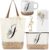 Hestya Gifts with Initials Bag with Initials Cosmetic Bag Personalised Design Letters Cup Keyring Lace Ribbon Card Birthday Gifts for Women Wife Mother