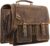 STILORD ‚Anton‘ Briefcase Leather XL Vintage Teacher Bag with Laptop Compartment 15.6 Inch Large Leather Bag for Shoulder Bag Trolley Attachable Brown