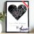 DUOMIO Where It All Started – Personalized Poster with QR Code to Song | Heart Map with Location | Coordinates, Name & Photo | Gift for Couples, Anniversary, Valentine’s Day, Wedding
