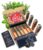 TIMBER TASTE® Barbecue Spice Gift Set – 5 BBQ Spices Rubs & Marinades Elegant Packaging Spice Set Gift Men’s Gifts Spice Set Birthday Gift for Men Delicatessen Gifts for Men