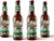 Beer Bottle Label Personalised with Photo & Text Sticker Set from 6 Pieces Motif: Max (Green)
