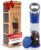 wortek Bottle Opener with Collection Container – Beer Opener Beer Bottle Opener Drinks Opener with Bottle Caps Collector Bar Kitchen Camping Accessories – Birthday Gift for Men Gift Beer Lovers Blue