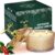 KHOLEZ Scented Candles Gift Set, 300 g, Large Scented Candles in Glass
