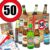Gift Ideas for Men for 50th: The Perfect Birthday Gift – 9 Premium Beer Tasting + Beer Book + Assessment Sheet + 6 x Gift Cards